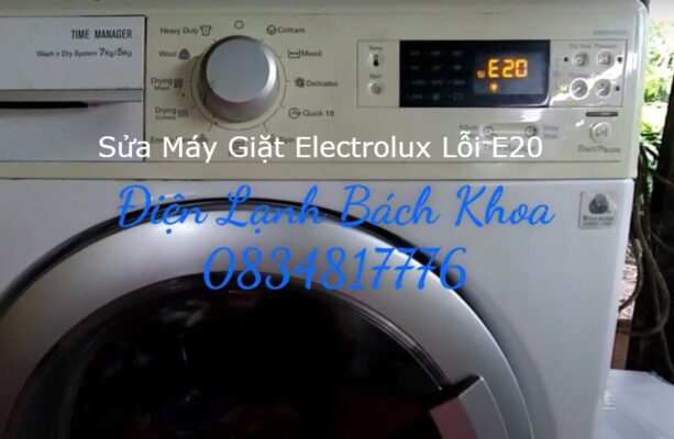 Sửa Máy Giặt Electrolux Lỗi E20