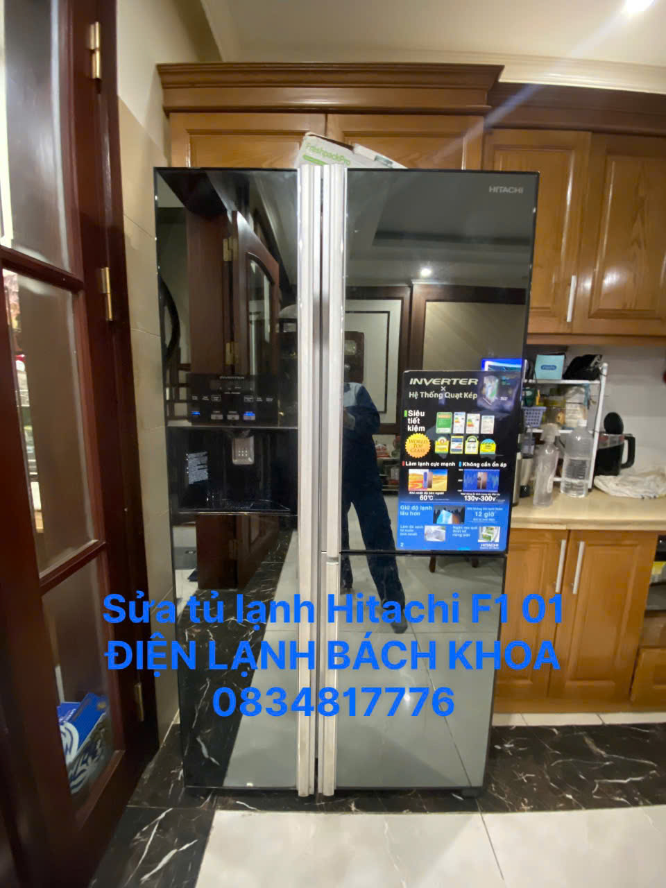 Thợ sửa tủ lạnh Hitachi F1 01
