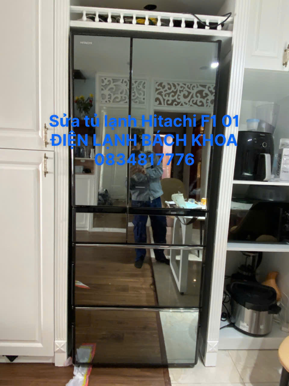Tủ lạnh Hitachi báo lỗi F1 01
