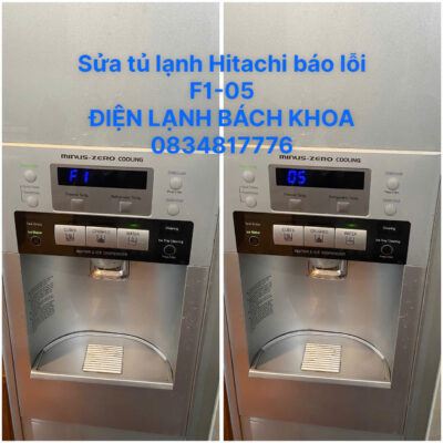 Tủ lạnh Hitachi báo lỗi F1-05