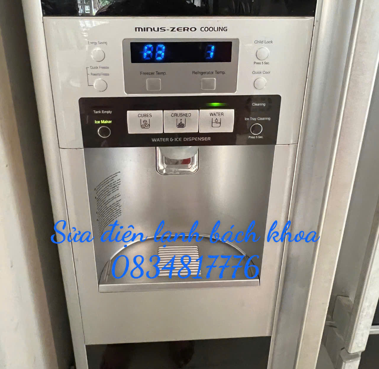 Sửa tủ lạnh Hitachi báo lỗi F3 01 - 0834817776