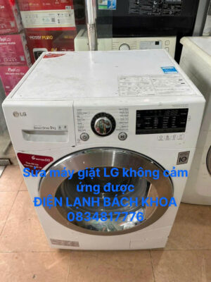 sửa máy giặt LG không cảm ứng được 