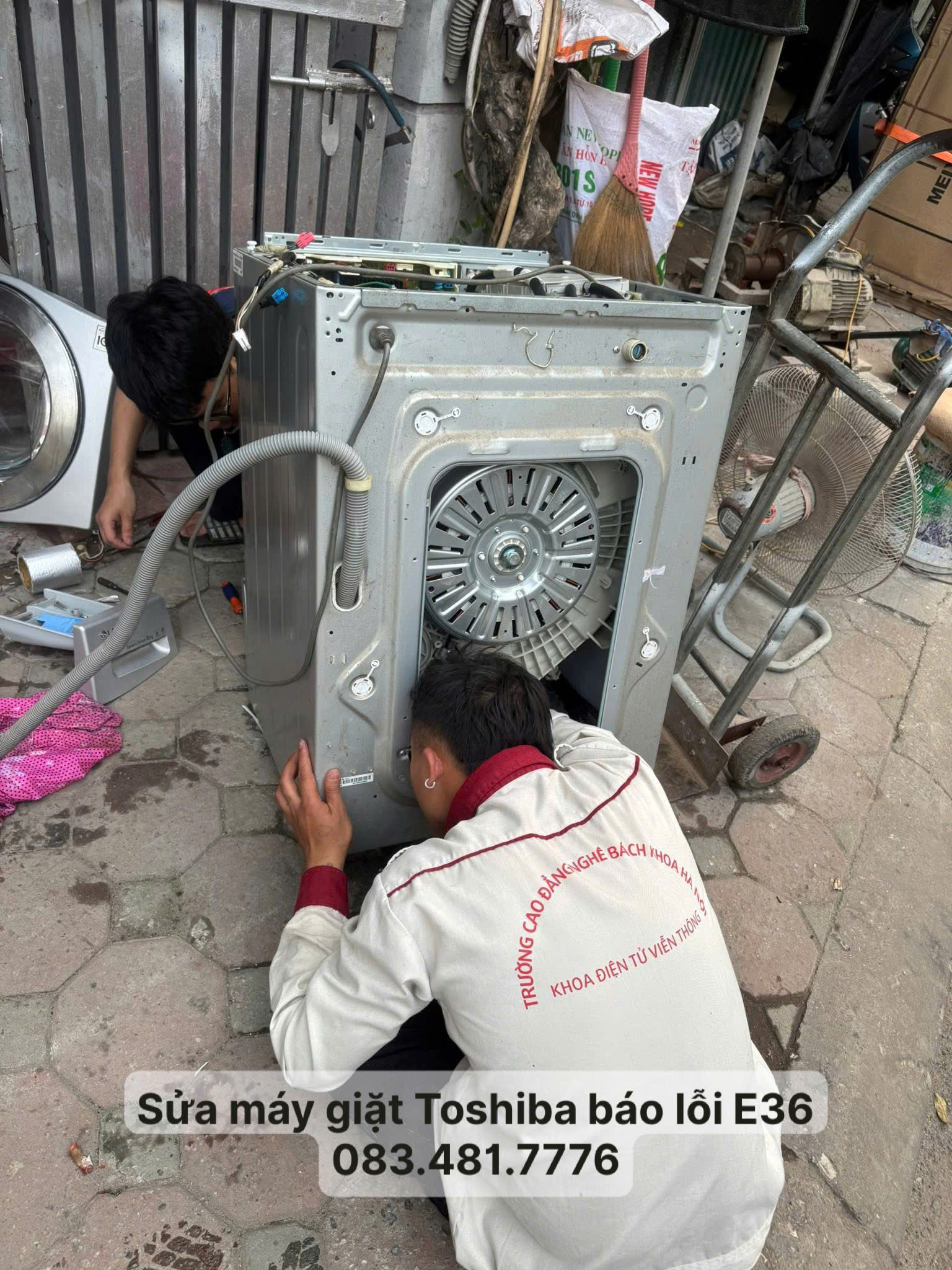 Máy Giặt Toshiba Báo Lỗi E36 Là Gì? Nguyên Nhân & Cách Xử Lý Nhanh Tại Nhà