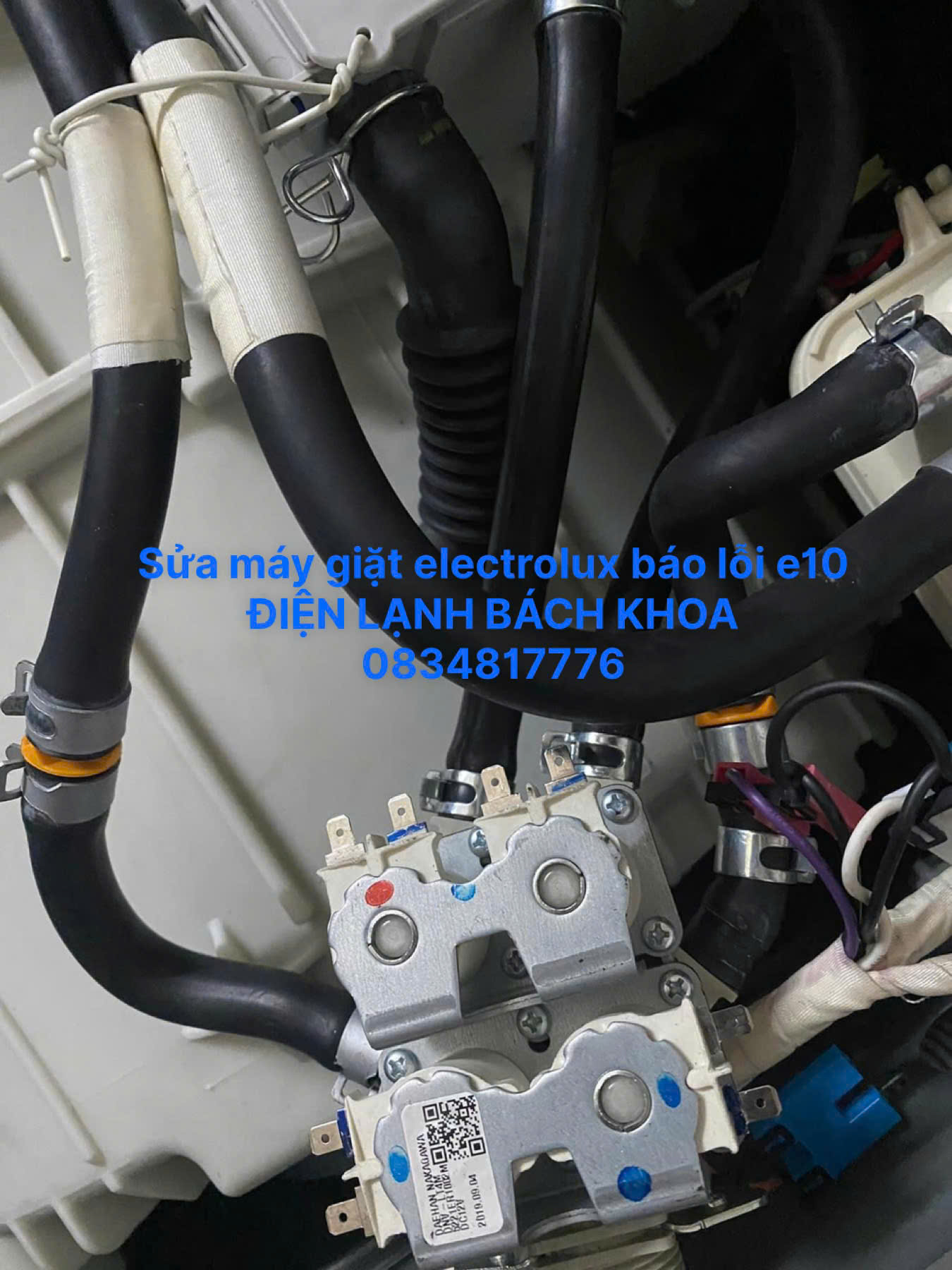 Máy Giặt Electrolux Báo Lỗi E10 ? Nguyên Nhân Và Cách Sửa Hiệu Quả 5 van cap