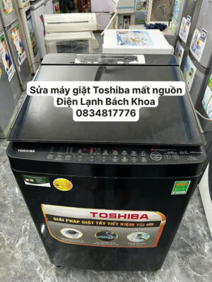 SỬa máy giặt Toshiba mất nguồn