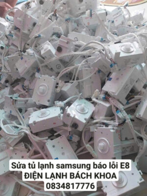 Sửa Tủ lạnh Samsung báo lỗi E8