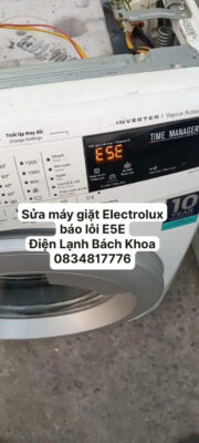 Sửa máy giặt Electrolux báo lỗi E5E