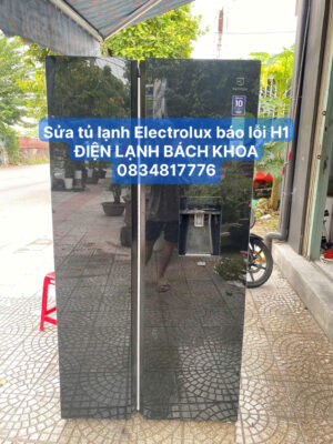 Sửa Tủ lạnh Electrolux báo lỗi H1