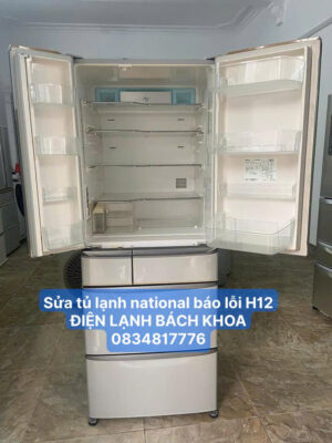 Sửa tủ lạnh National báo lỗi H12