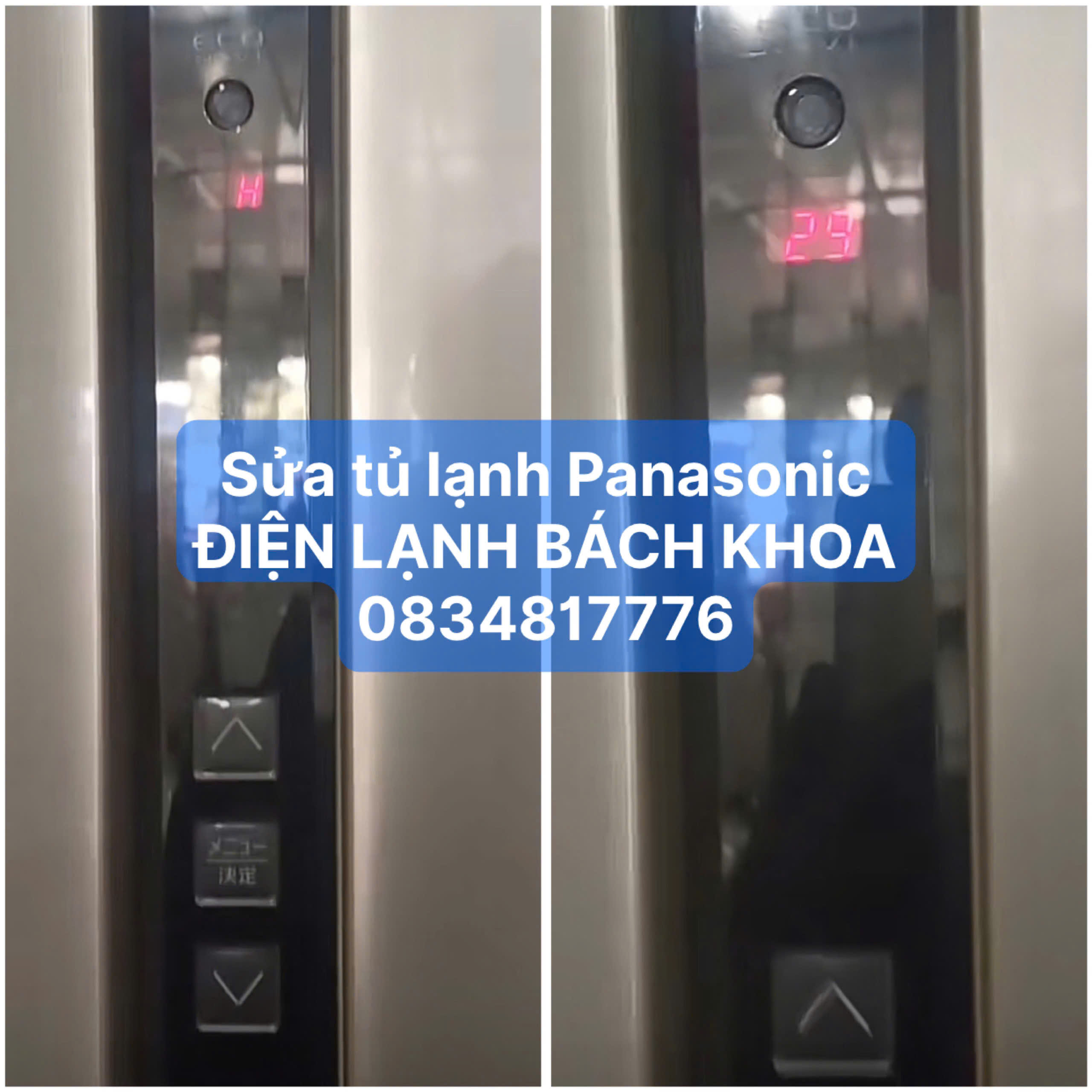 Tủ Lạnh Panasonic Báo Lỗi H29 ? 4 Cách Xử Lí Hiệu Quả Tại Nhà 2 Mán hình hiển thi tủ lạnh Panasionic báo lỗi H29