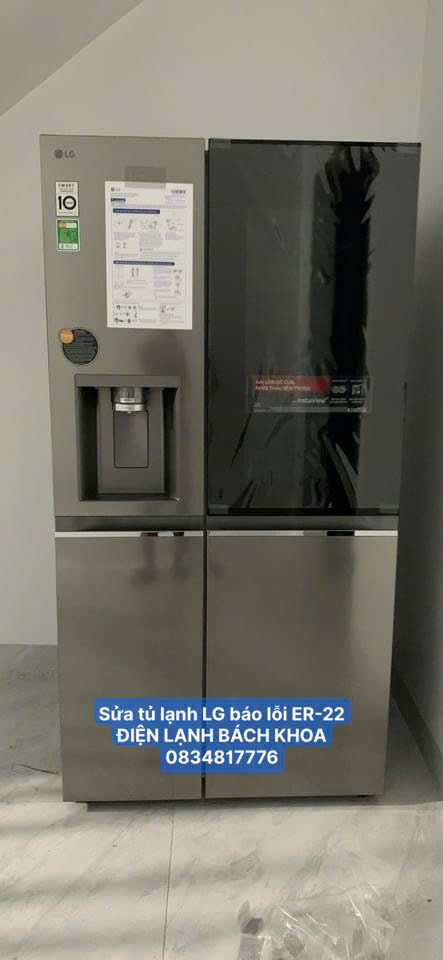 Tủ lạnh LG báo lỗi ER 22