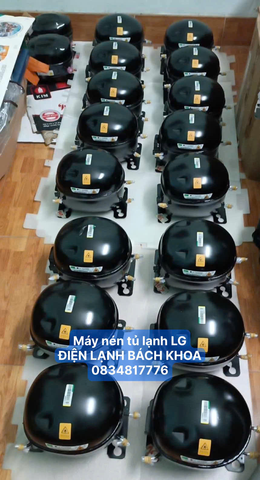 Thay lốc tủ lạnh LG tại nhà