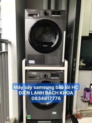 Sửa Máy sấy Samsung báo lỗi HC 