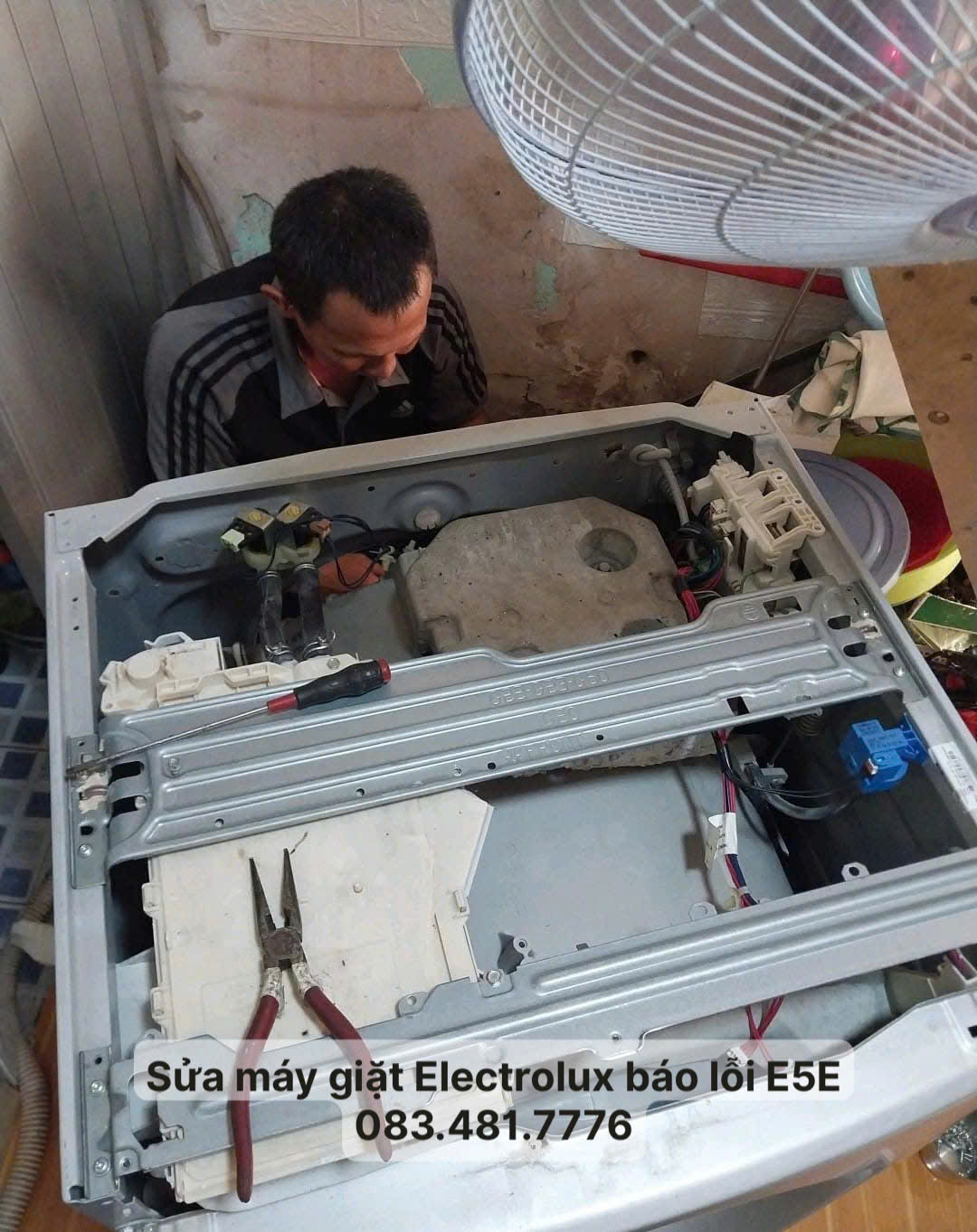 Máy Giặt Electrolux Báo Lỗi E5E ? Nguyên Nhân Và Cách Sửa Tại Nhà