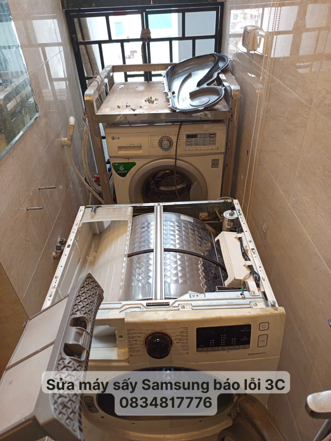 Sửa máy sấy Samsung tại nhà Hà Nội giá rẻ.