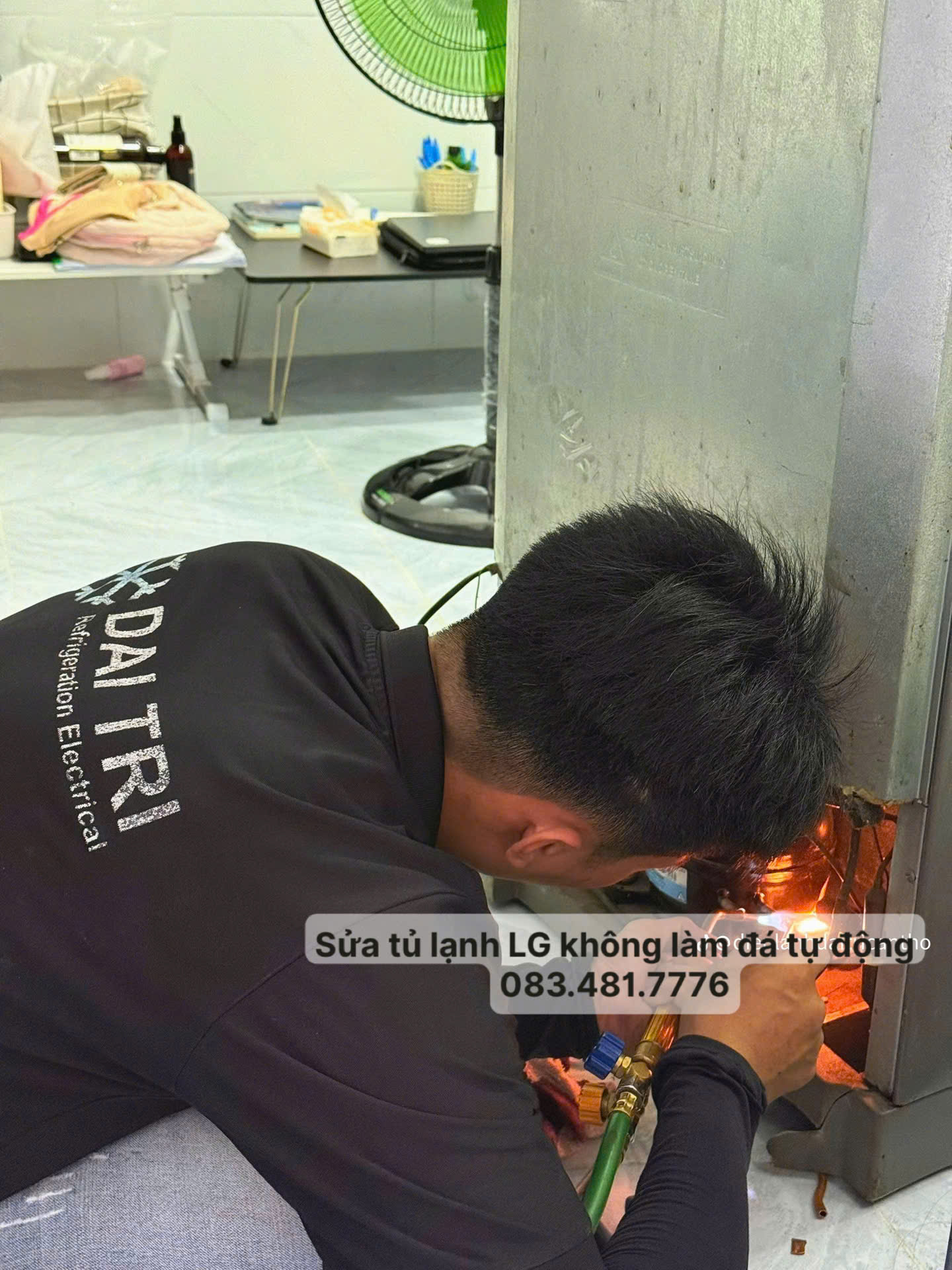 Sửa lỗi tủ lạnh LG không làm đá tự động tại Hà Nội
