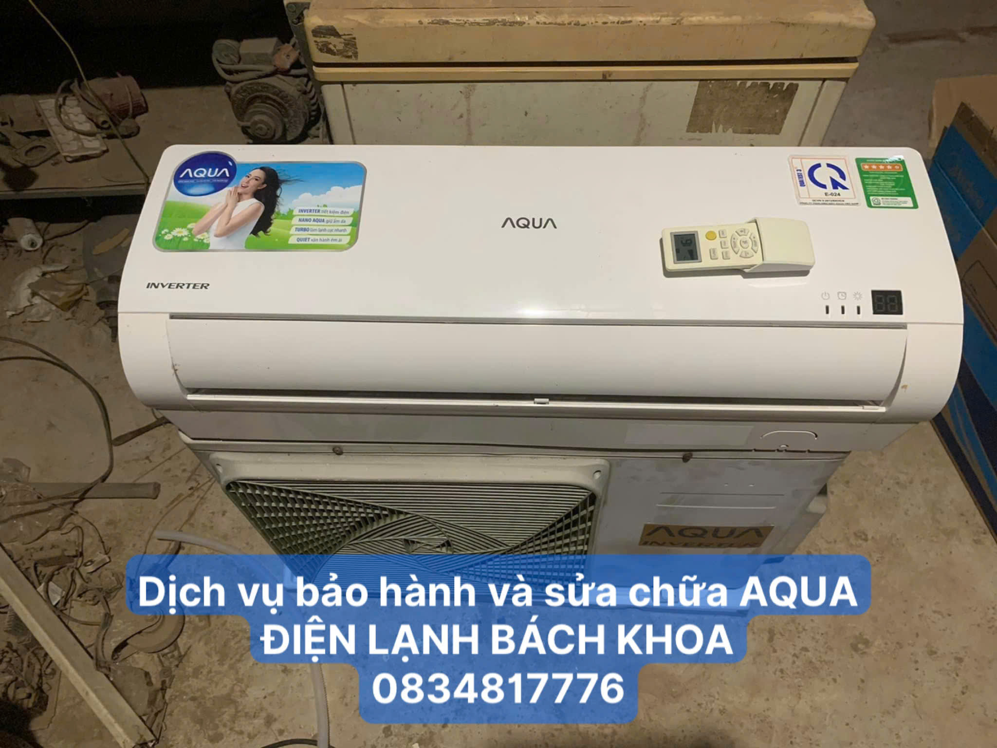 Bảo hành điều hòa Aqua tại Hà Nội