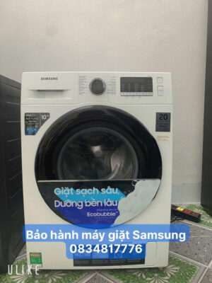 Bảo hành máy giặt Samsung