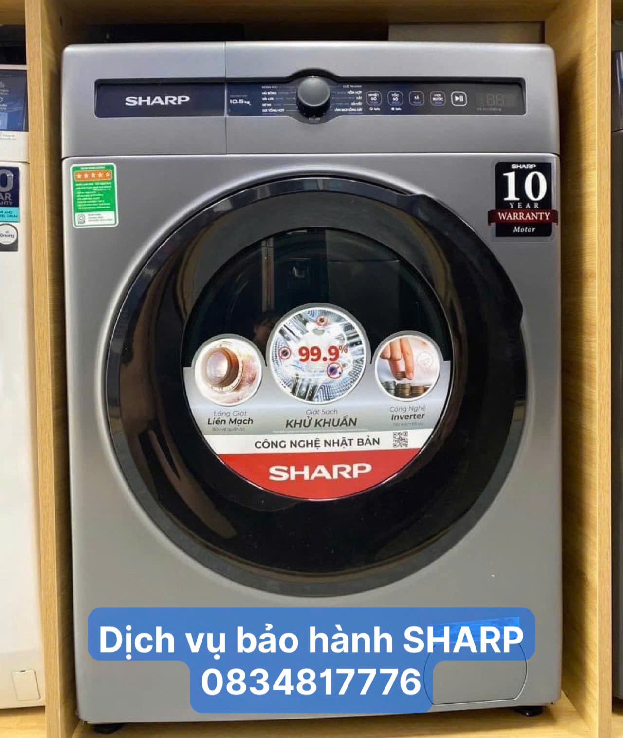 Bảo hành Sharp – Trung tâm hỗ trợ bảo hành Sharp