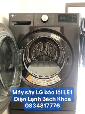 Sửa máy sấy LG báo lỗi LE1