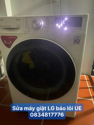 Sửa máy giặt LG báo lỗi UE 0834817776