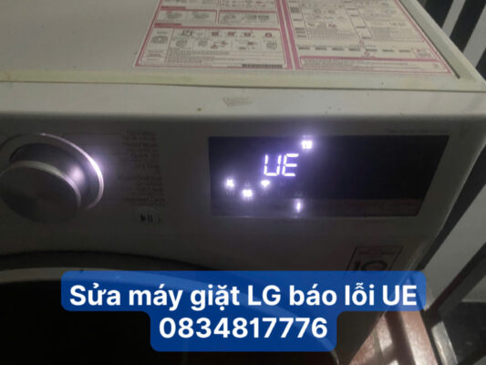 Sửa máy giặt LG báo lỗi UE 0834817776