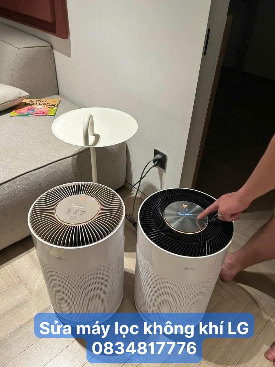 Sửa máy lọc không khí LG tại nhà Hà Nội
