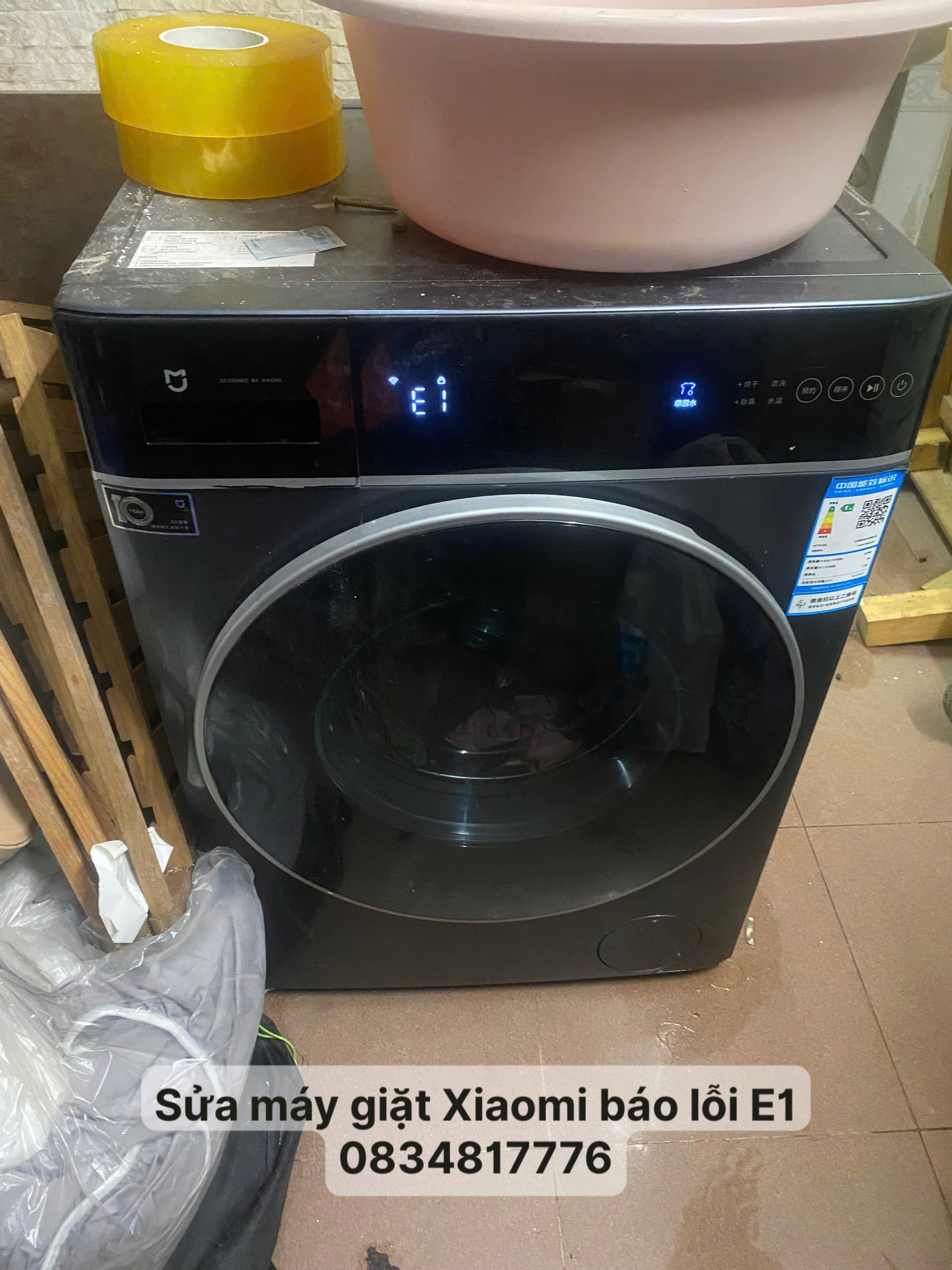 Sửa máy giặt Xiaomi báo lỗi E1