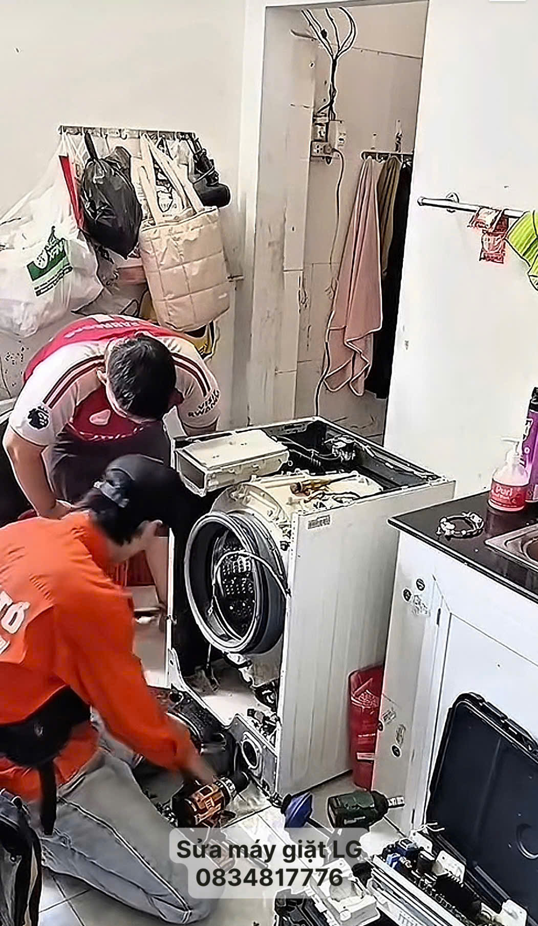 Sửa máy giặt LG tại nhà Hà Nội