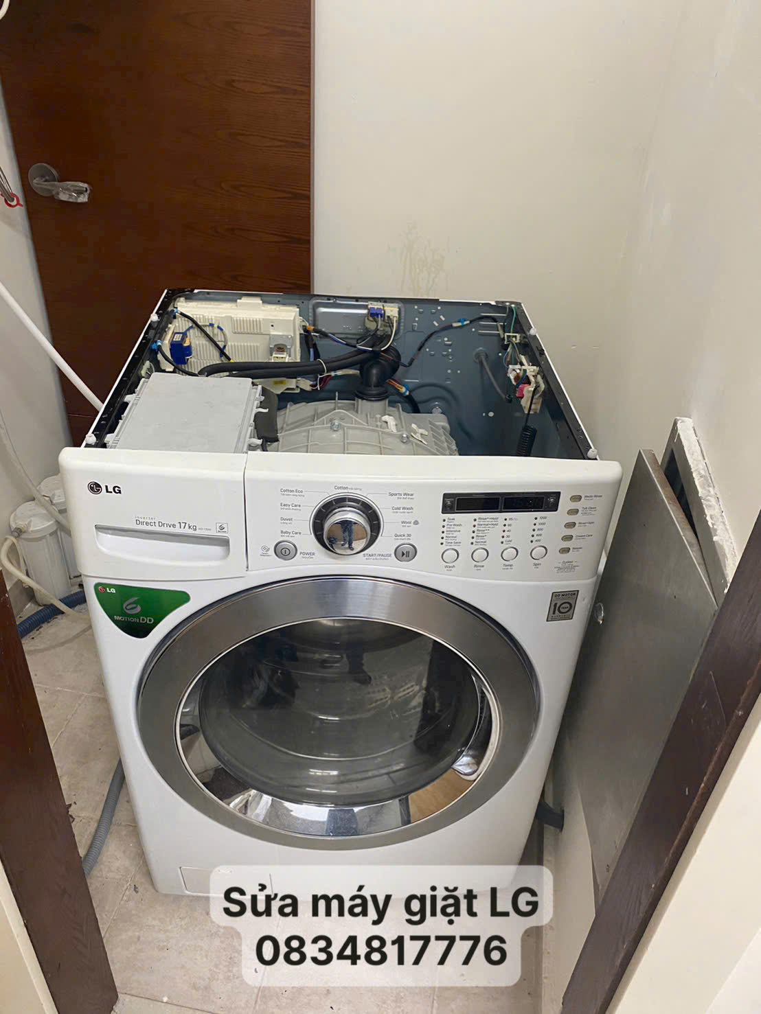 Sửa máy giặt LG uy tín