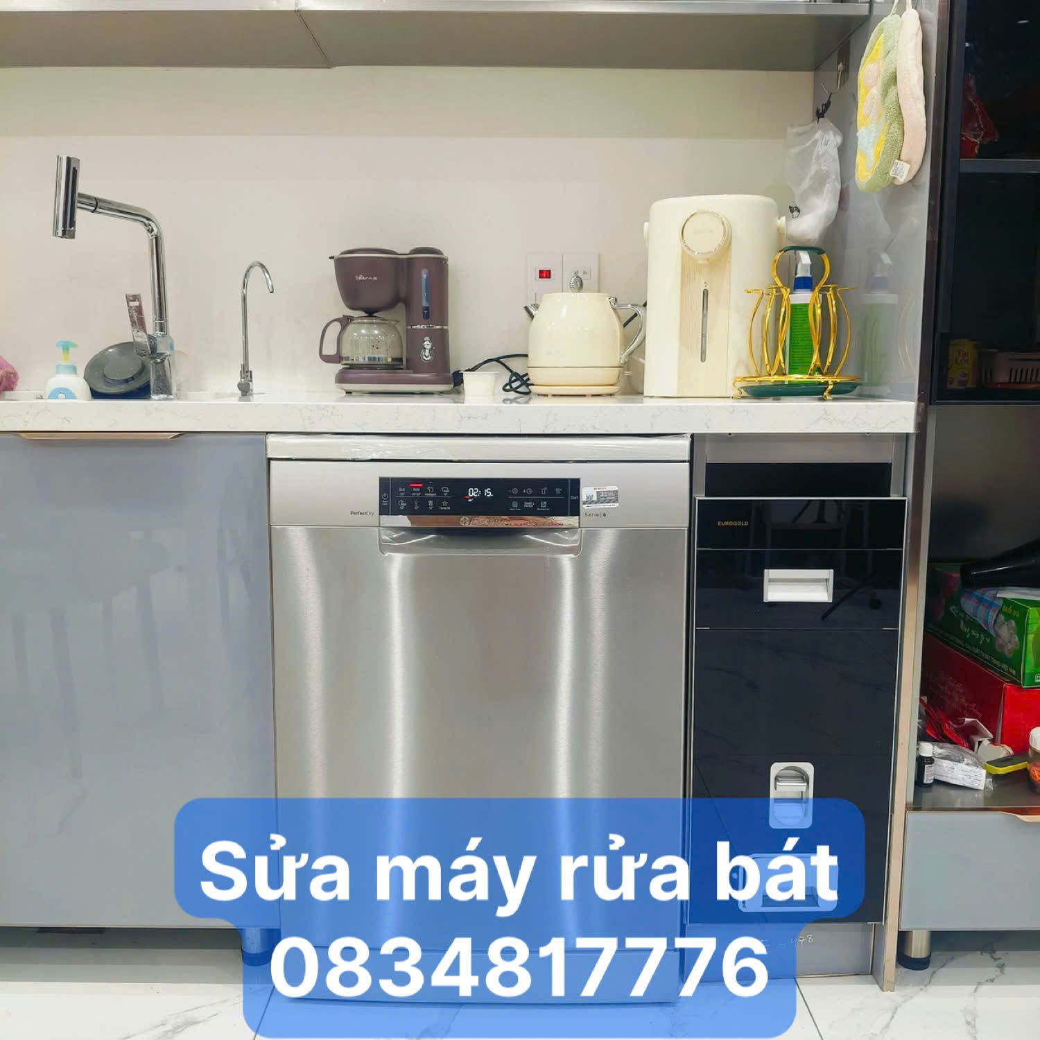 Sửa máy rửa bát- 0834817776