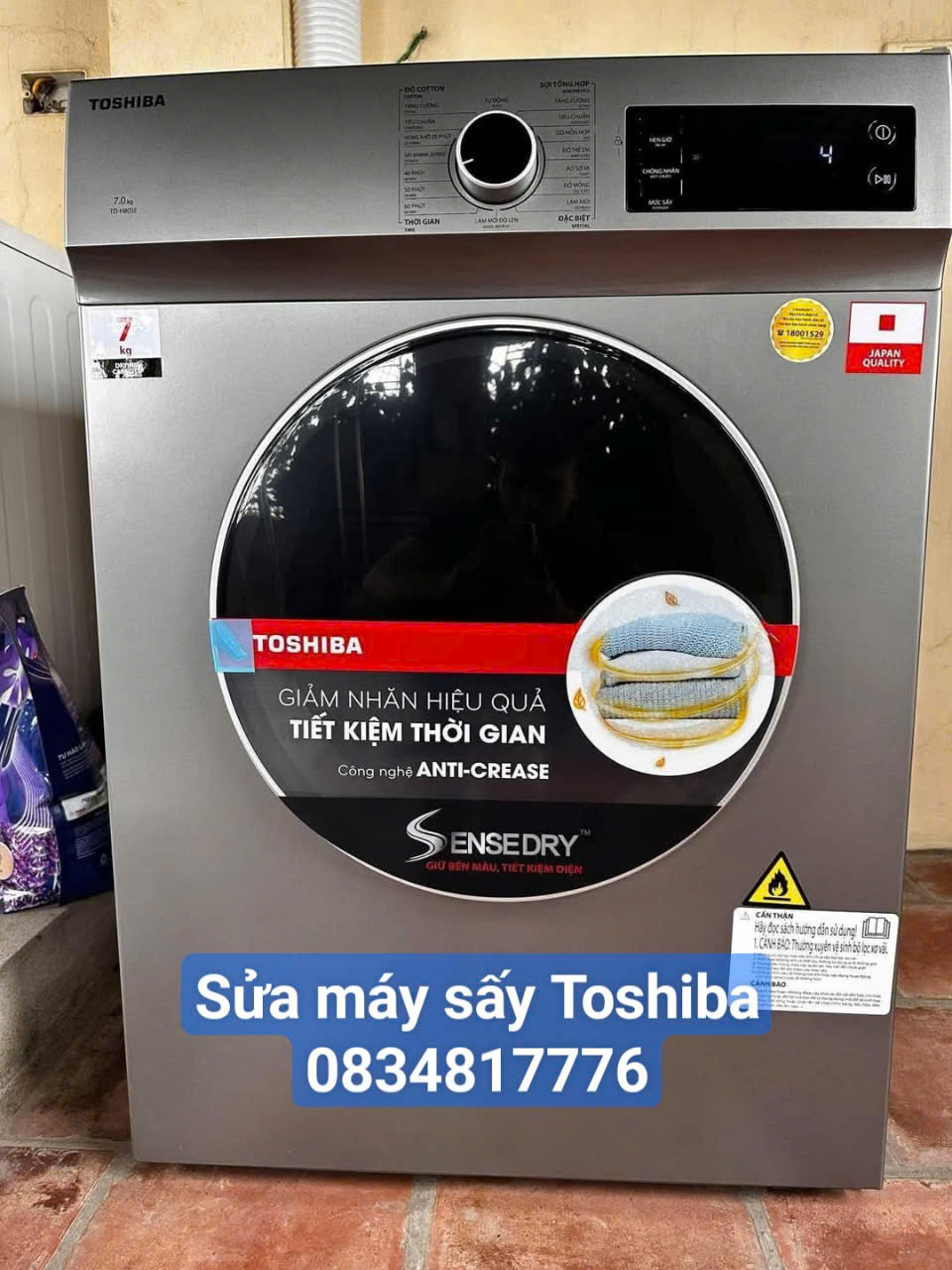 Sửa máy sấy Toshiba tại nhà