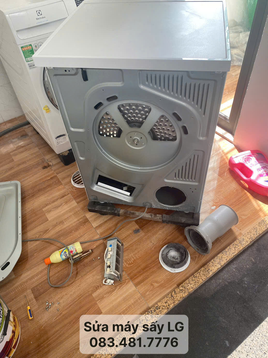 Sửa máy sấy LG tại nhà Hà Nội uy tín, giá rẻ , có mặt nhanh 30 phút