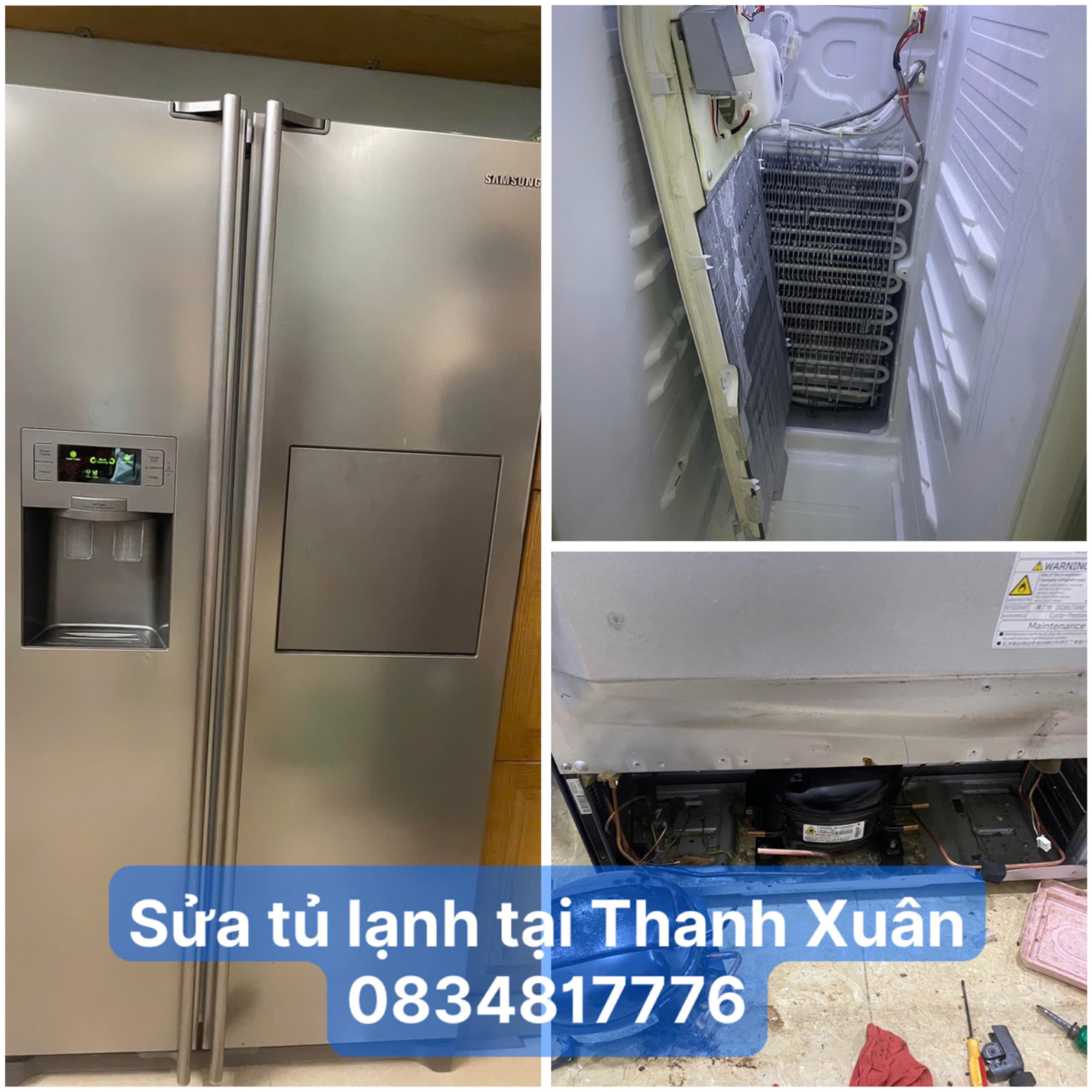 Sửa Tủ Lạnh Tại Thanh Xuân  , Sửa tại nhà , Uy tín , Giá cả hợp lí