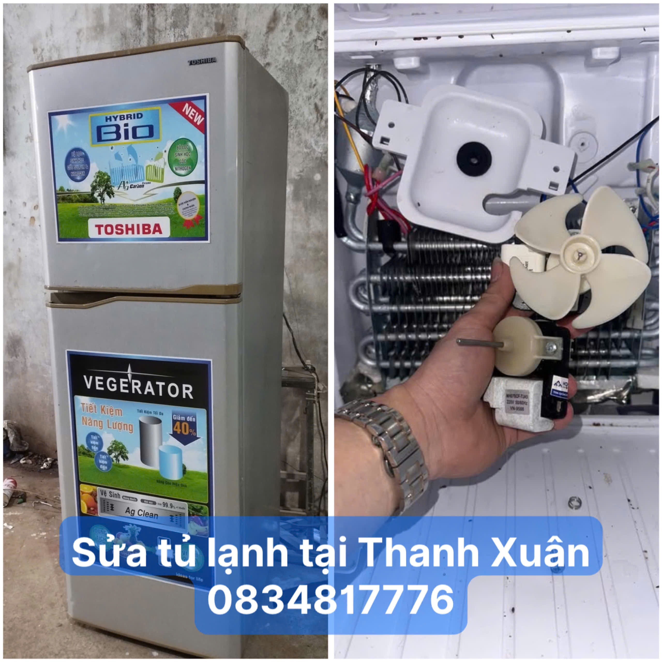 Sửa tủ lạnh tại Thanh Xuân