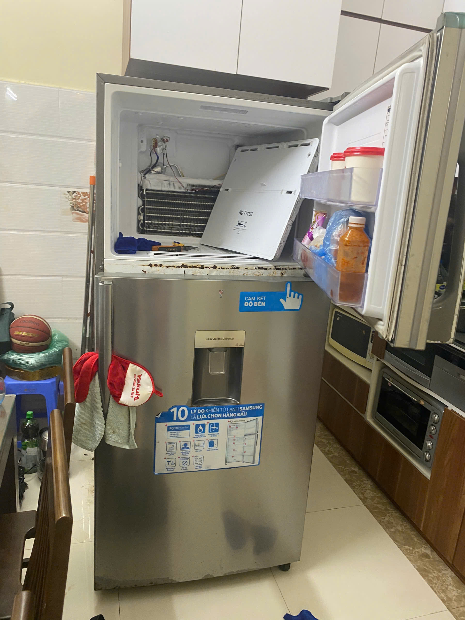 Sửa Tủ Lạnh Tại Thanh Xuân Uy Tín, Có Mặt Sau 30 Phút 4 Sửa tủ lạnh bị bó đá tại Thanh Xuân