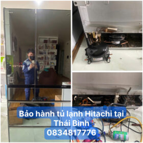 Bảo hành tủ lạnh hitachi tại Thái Bình - 0834817776