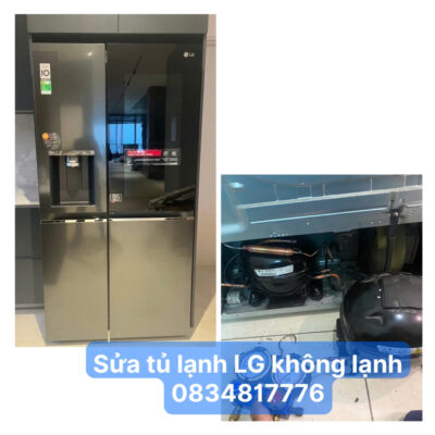 Tủ lạnh LG không lạnh 1 Sửa tủ lạnh LG không lạnh - 0834817776