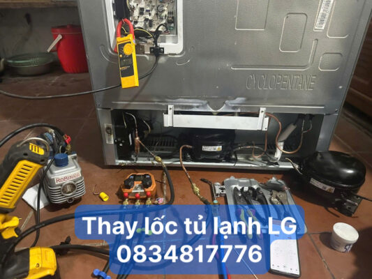 Thay lốc tủ lạnh LG 2 Thay lốc tủ lạnh LG - 0834817776