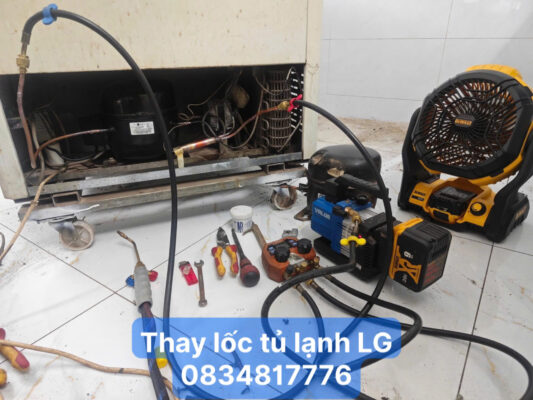 Thay lốc tủ lạnh LG 3 Thay lốc tủ lạnh LG - 0834817776