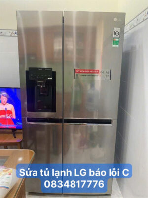 Tủ lạnh LG báo lỗi C 1 Sửa tủ lạnh LG báo lỗi C - 0834817776
