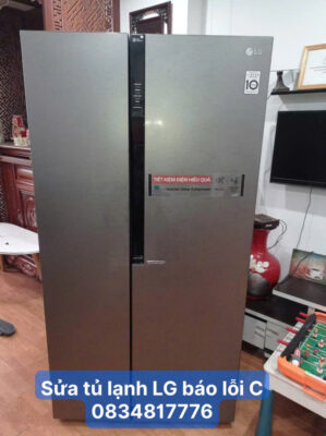 Sửa tủ lạnh LG báo lỗi C - 0834817776