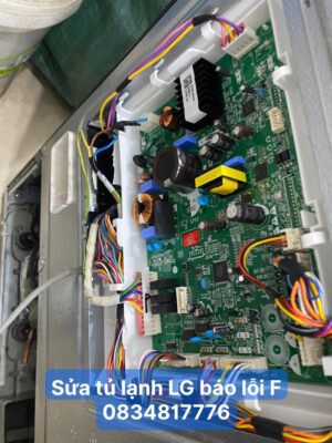 Tủ lạnh LG báo lỗi F 2 Sửa tủ lạnh LG báo lỗi F - 0834817776