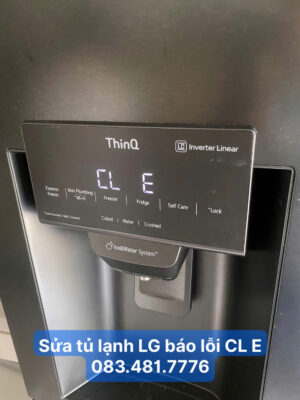 Sửa tủ lạnh LG báo lỗi CL E - 083.481.7776
