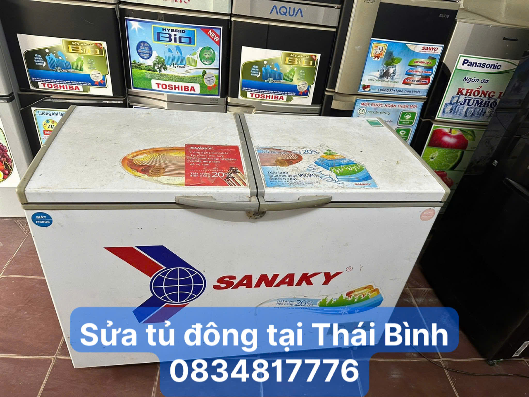 Sửa tủ đông tại Thái Bình - 0834817776