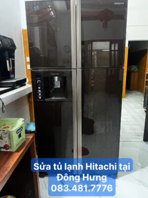 Sửa tủ lạnh Hitachi tại Đông Hưng - 083.481.7776