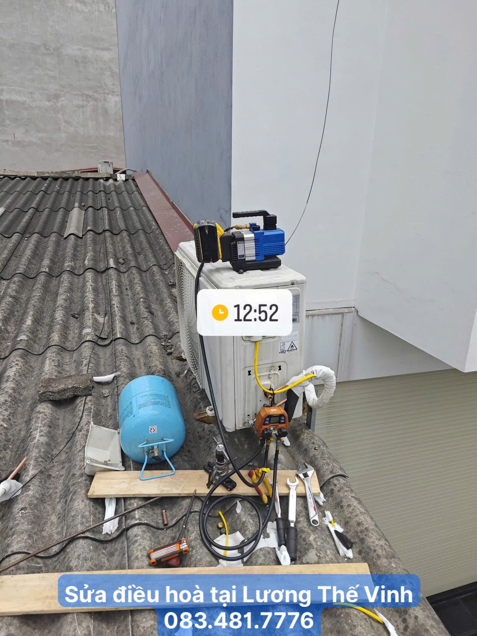 Sửa điều hòa tại nhà Lương Thế Vinh 