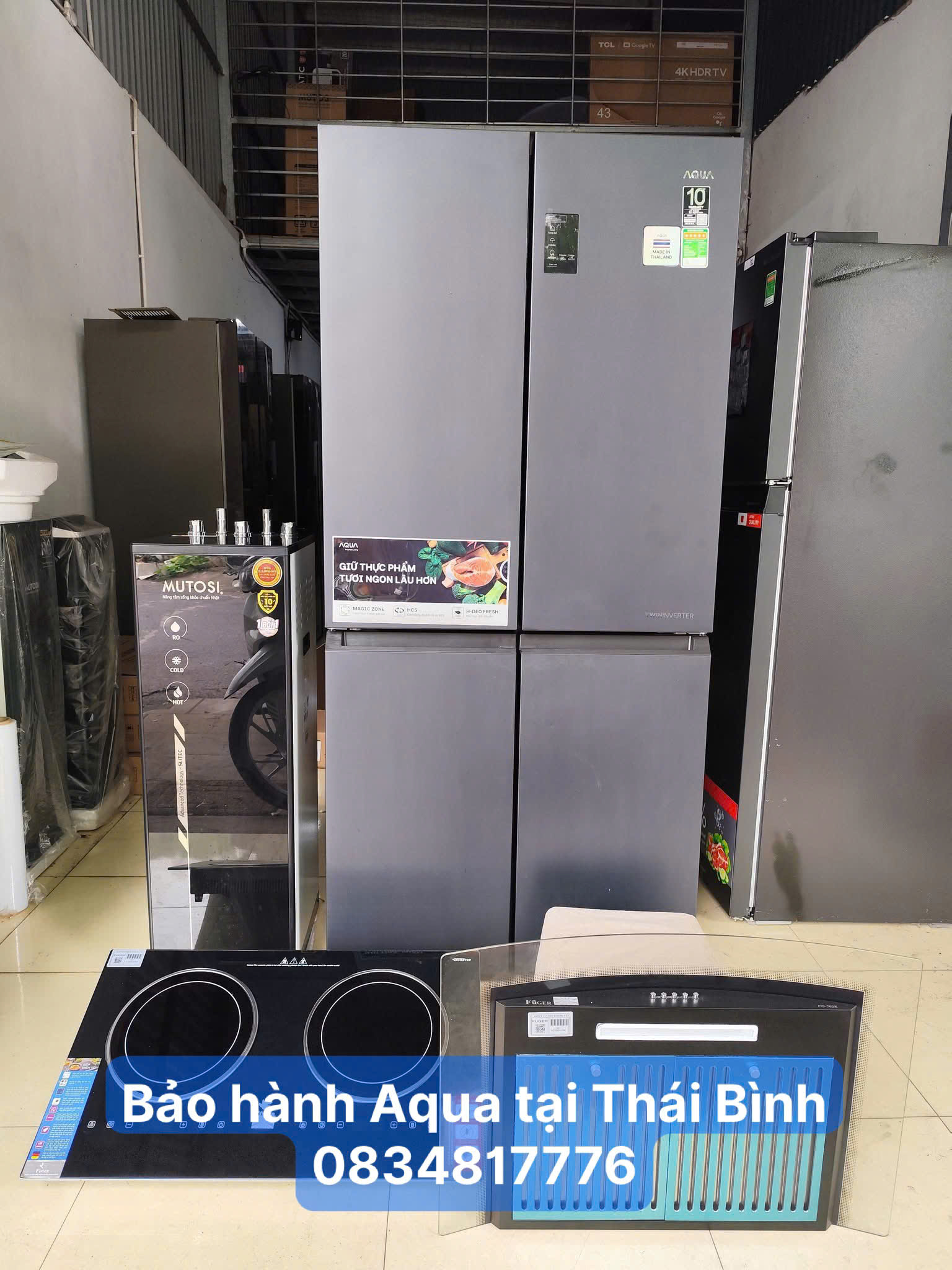 Bảo hành tủ lạnh Aqua tại Thái Bình 
