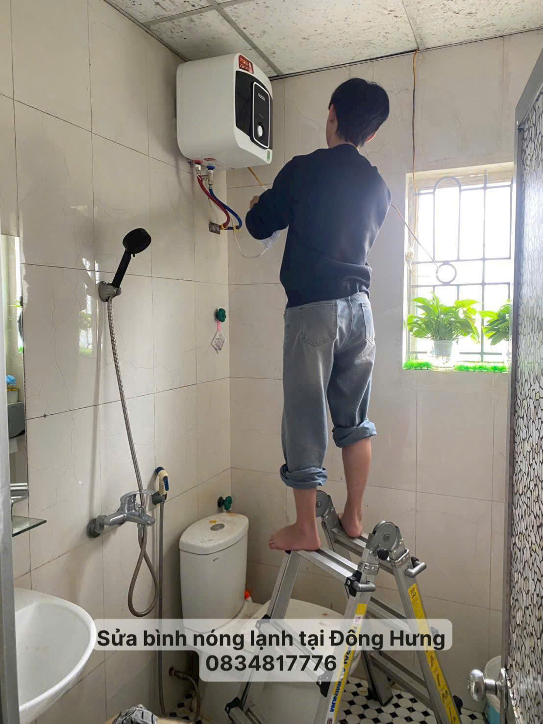 Thợ sửa bình nóng lạnh tại Đông Hưng