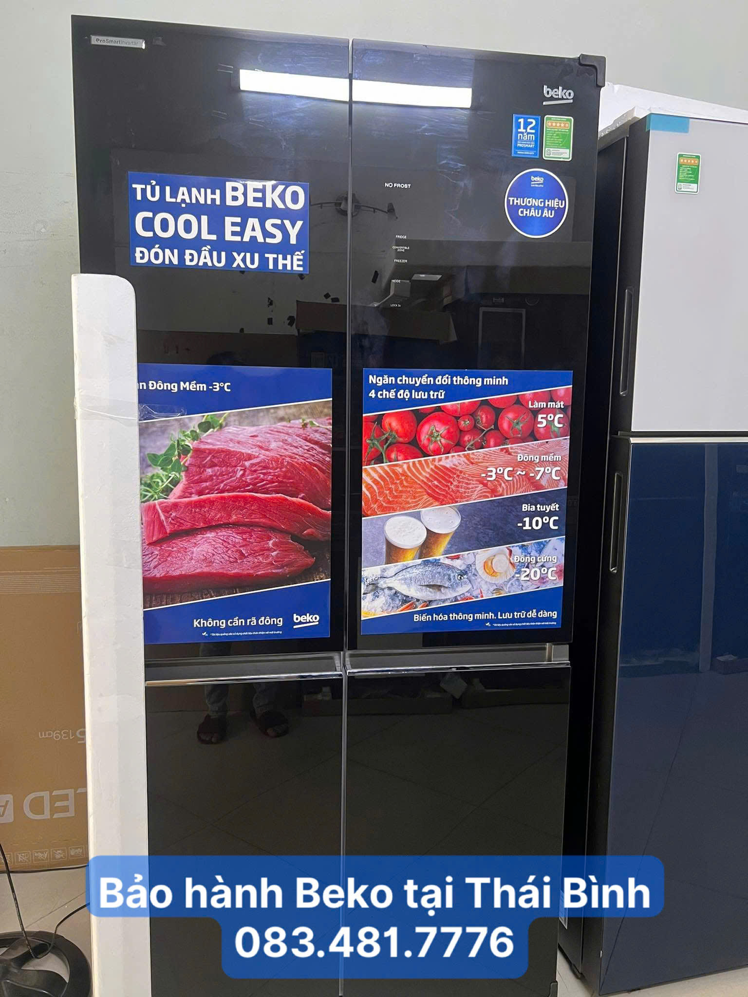 Bảo hành tủ lạnh Beko tại Thái Bình
